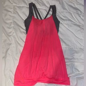 Lululemon bra and tank top